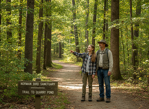  Norman Bird Sanctuary Trail